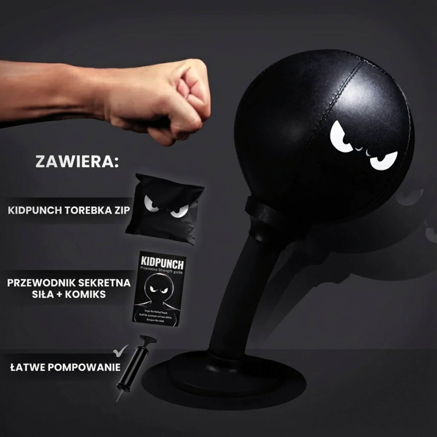 KidPunch - Zabawka budująca siłę i skupienie